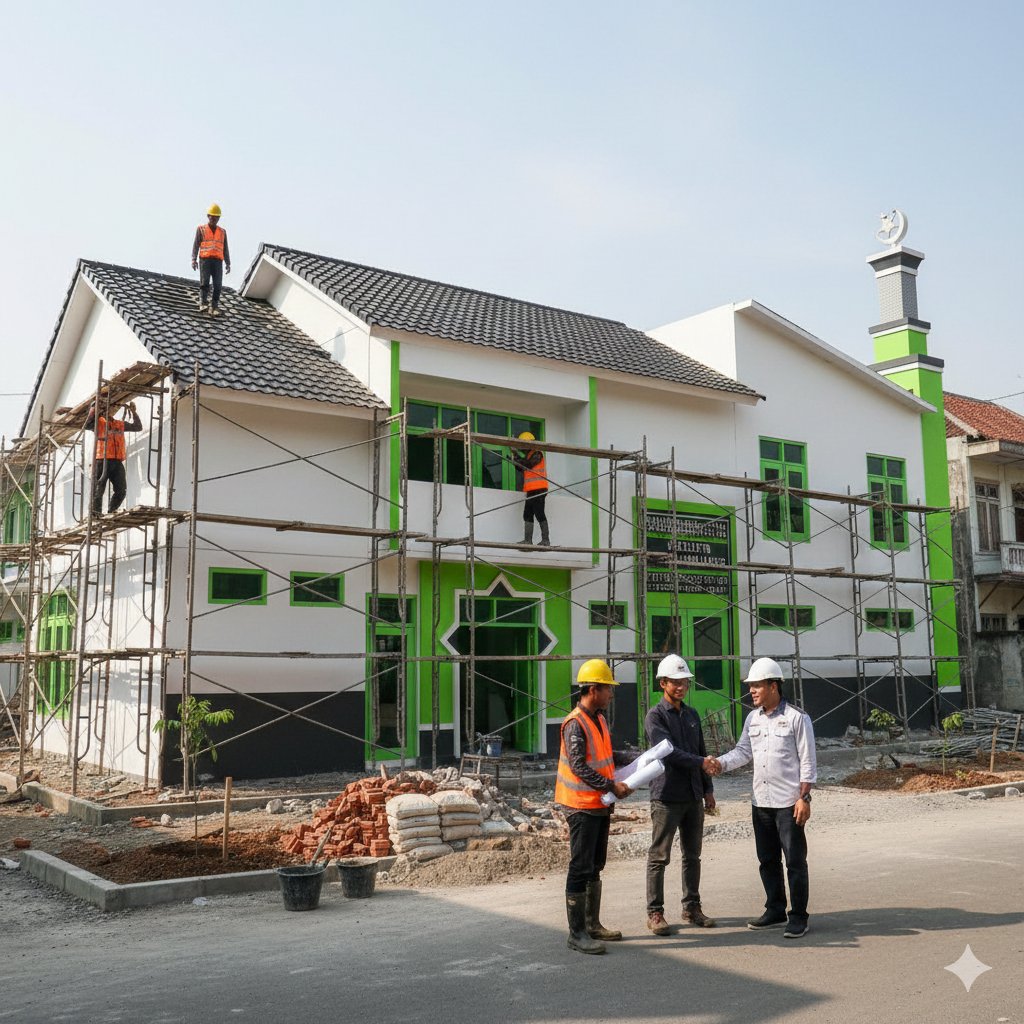 Sisi Samping Masjid