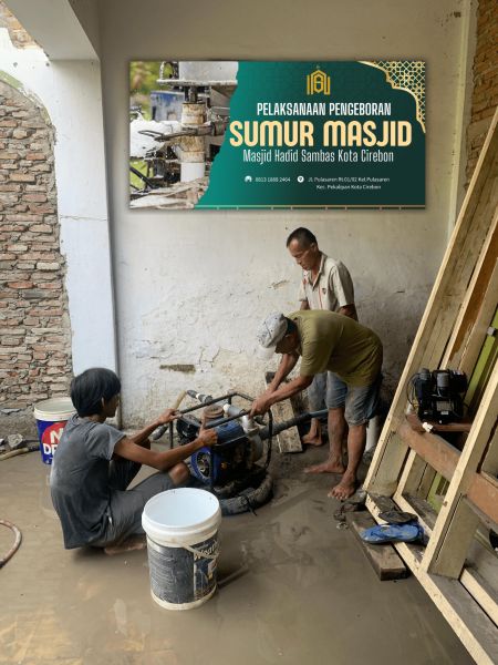 BERITA ACARA: Aliran Pahala Jariyah Terwujud, Wakaf Sumur Masjid Hadid Sambas Resmi Ditutup