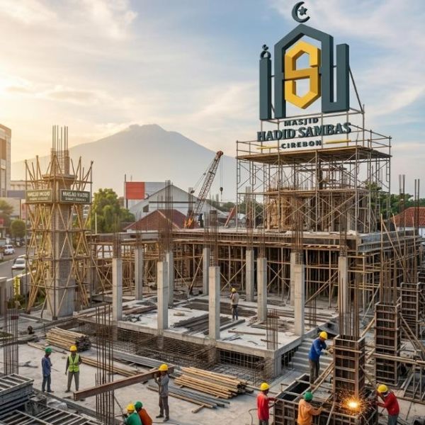 DONASI PATUNGAN BESI PEMBANGUNAN MASJID