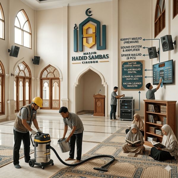 WAKAF PERALATAN IBADAH MASJID